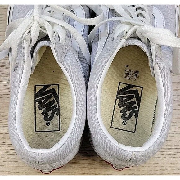 Vans Old Skool Gray Suede & Canvas Low Top Skate Shoes M 4/W 5.5 751505 - Picture 11 of 13
